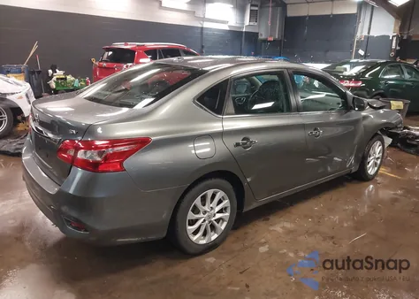 2019 Nissan Sentra Sv из США, поврежденный, VIN 3N1AB7AP8KY258393